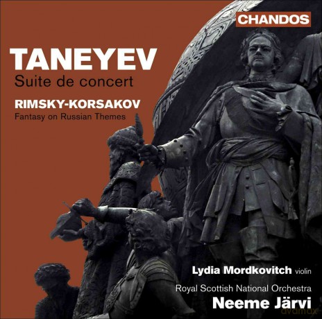 Lydia Mordkovitch: Taneyev: Suite De Concert; Rimsky-Korsakov: Fantasy on Russian Themes [CD]