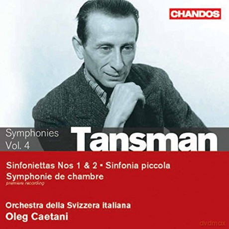 A. Tansman: Tansman: Symphony Chamber Works 4 [CD]