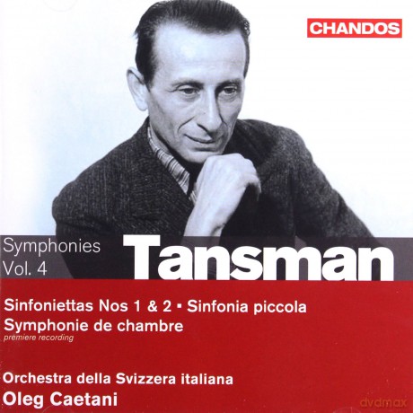 A. Tansman: Tansman: Symphony Chamber Works 4 [CD]