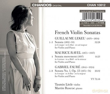 Tasmin Little: Tasmin Little | French Violin Sonatas [CD]