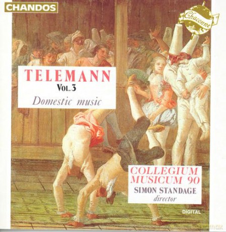 G.P. Telemann: Telemann: Domestic Music, vol. 3 [CD]
