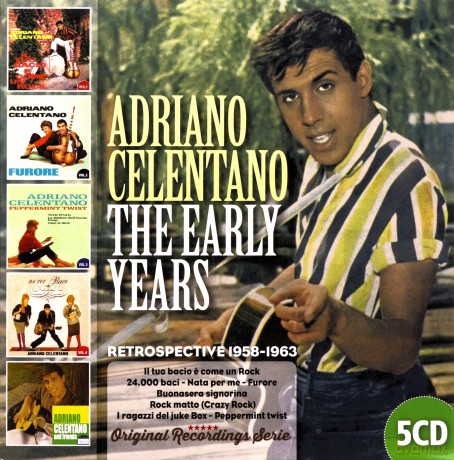 Adriano Celentano: The Early Years 1958/1963 Box 5cd [5CD]