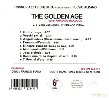 Torino Jazz Orchestra: The Golden Age - Music By Armando Trovajoli [CD]