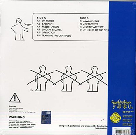 The Human Centipede (Blue) (Limited) [Winyl]