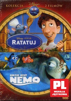 Ratatuj / Gdzie jest Nemo? [BOX] [3DVD]