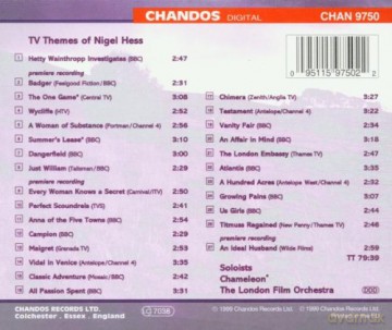 Nigel Hess: Tv Themes of Nigel Hess [CD]