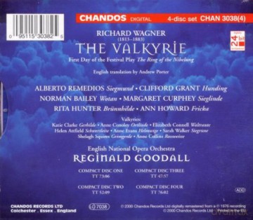 Richard Wagner: Valkyrie [4CD]