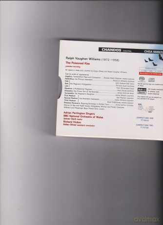R. Vaughan Williams: Vaughan Williams: The Poisoned Kiss [2CD]