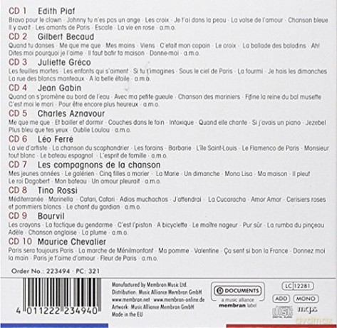 Vive La Chanson [10CD]
