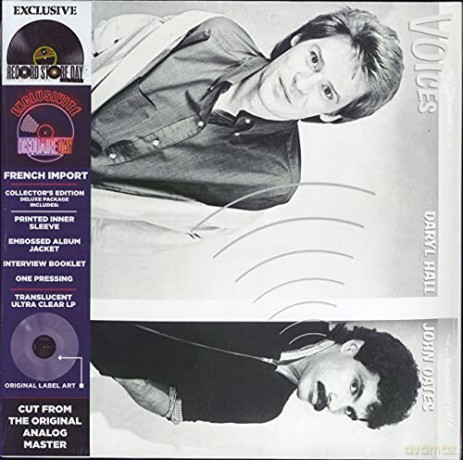 Hall & Oates: Voices (Translucent Ultra Clear) [Winyl]