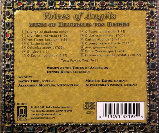 H. Von Bingen: Voices of Angels - Music of Hildegard Von Bingen [CD]