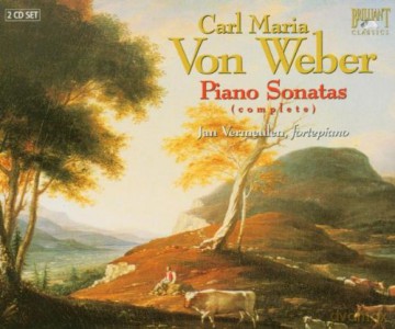 Jan Vermeulen: Weber - Piano Sonatas Nos 1 - 4 [CD]