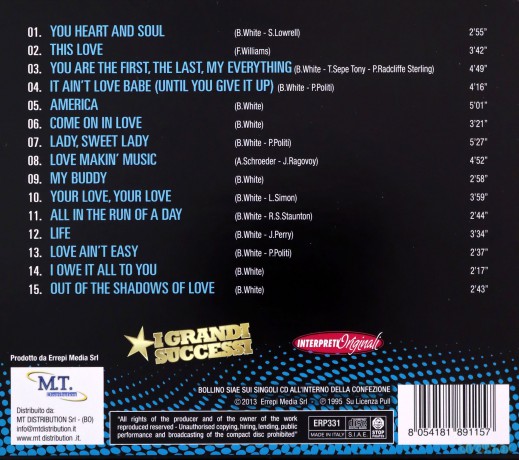 Barry White: You Are the First ...e Molte Altre [CD]