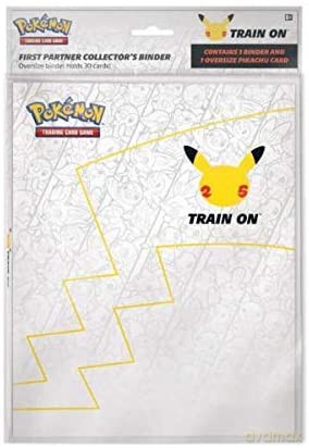 Album na karty Pokemon 25TH ANNIVERSARY BINDER W/ OVERSIZE CARD EN - INT