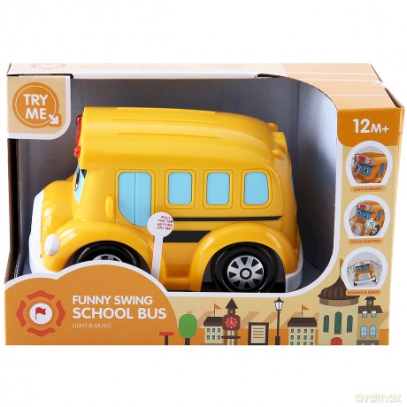 Auto światło dźwięk autobus szkolny SP83720 AN01
