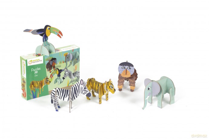 AVENUE MANDARINE 3D Zoo [PUZZLE]