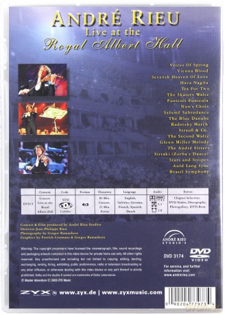 Live At The Royal Albert Hall [DVD]