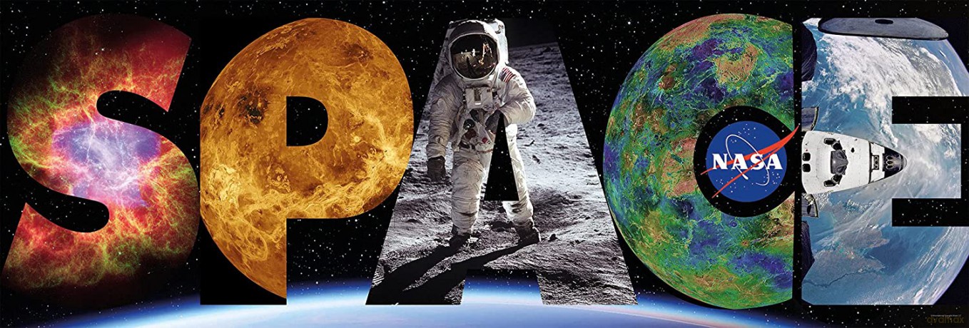 CLEMENTONI 1000 el. panoramiczne NASA collection 39638 [PUZZLE]