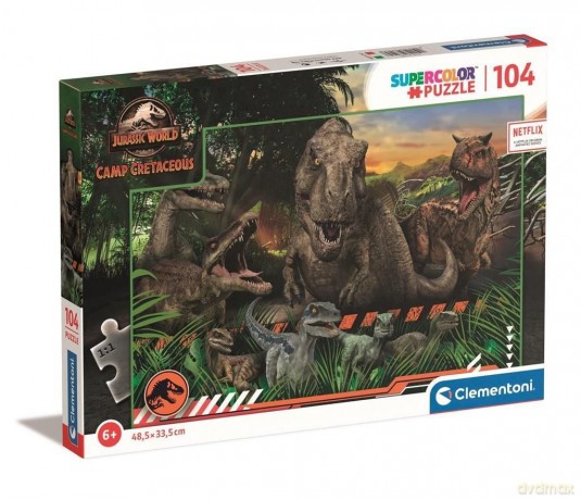 CLEMENTONI 104 el. Jurassic world 27545 [PUZZLE]