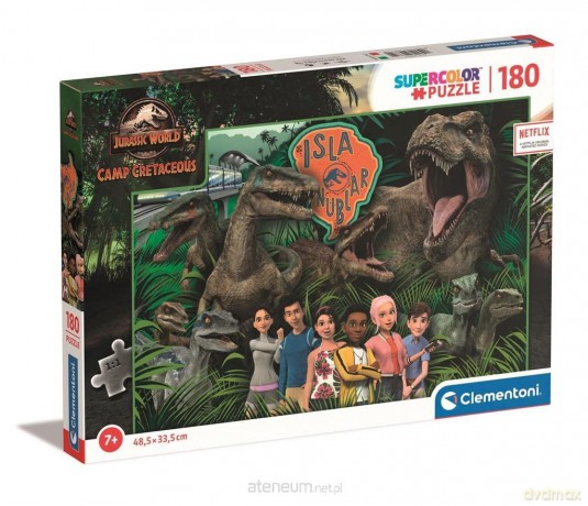CLEMENTONI 180 el. Jurassic world 29774 [PUZZLE]