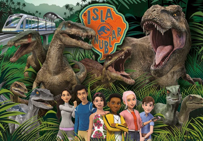CLEMENTONI 180 el. Jurassic world 29774 [PUZZLE]