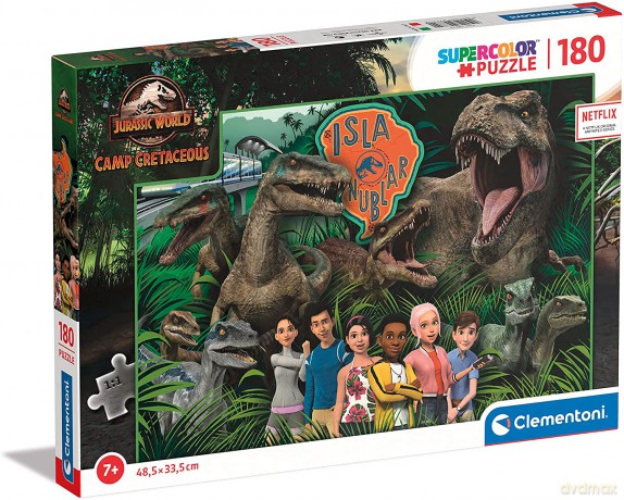 CLEMENTONI 180 el. Jurassic world 29774 [PUZZLE]