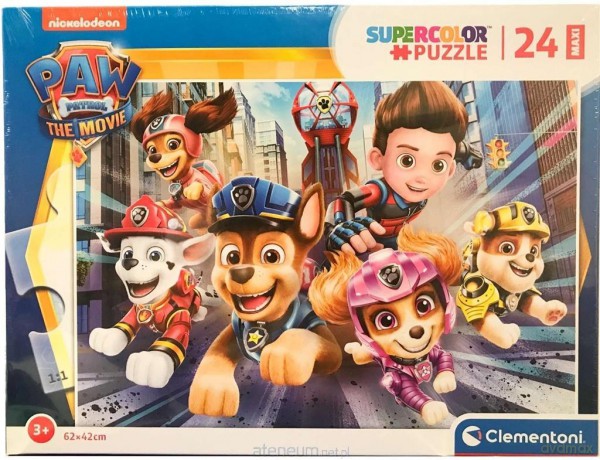 CLEMENTONI 24 el. maxi super kolor Psi patrol 24222 [PUZZLE]