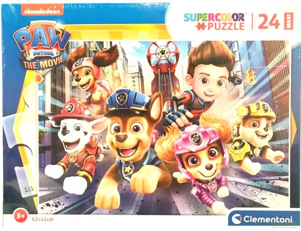 CLEMENTONI 24 el. maxi super kolor Psi patrol 24222 [PUZZLE]