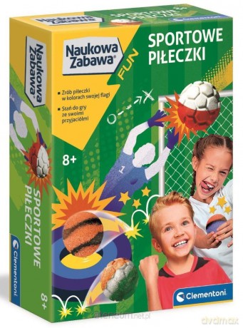 CLEMENTONI Sportowe piłeczki 50696 [PUZZLE]