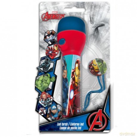 Duża latarka Avengers 21x11 cm