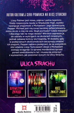 Dziewczyna znikąd. Ulica Strachu - R.L. Stine [KSIĄŻKA]