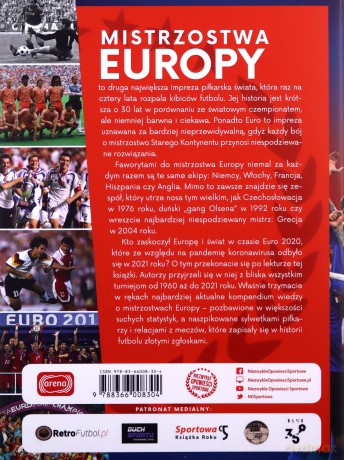 Euro 1960-2020. Historia piłkarskich Mistrzostw Europy - Tomasz Gawędzki, Norbert Tkacz [KSIĄŻKA]