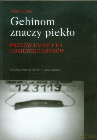 Gehinom znaczy piekło - Moshe Oster [KSIĄŻKA]