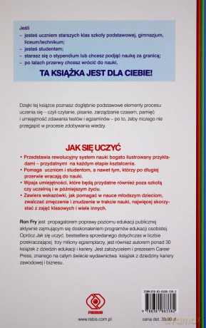 Jak się uczyć - Ron Fry [KSIĄŻKA]