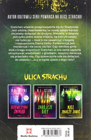 Kill znaczy zabić. Ulica Strachu - R.L. Stine [KSIĄŻKA]