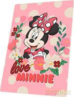Koc polarowy Minnie 150x100cm WD21396