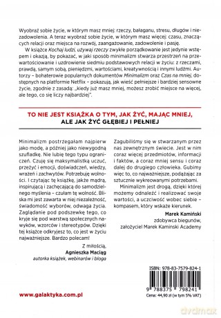 Kochaj ludzi, używaj rzeczy. Odwrotnie to nie działa - Joshua Fields Millburn, Ryan Nicodemus [KSIĄŻKA]
