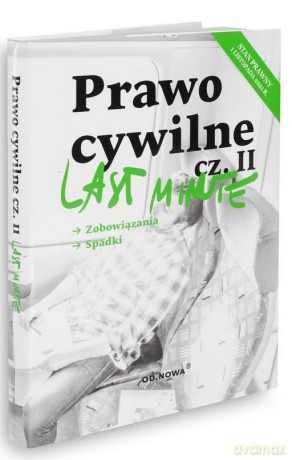 Last Minute. Prawo Cywilne część 2 2021 [KSIĄŻKA]