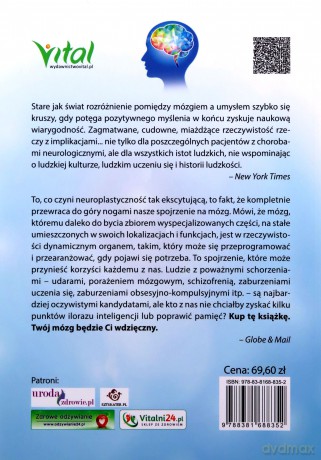 Mózg zmienia się sam - Norman Doidge [KSIĄŻKA]