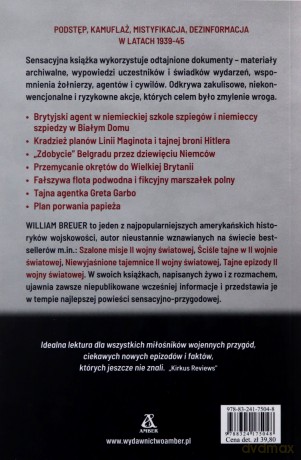 Największe oszustwa w II wojnie światowej wyd. 6 - William Breuer [KSIĄŻKA]