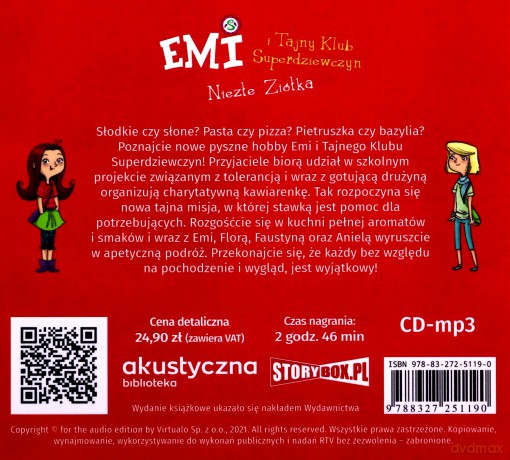 Niezłe ziółka. Emi i Tajny Klub Superdziewczyn (Tom 12) - Agnieszka Mielech [AUDIOBOOK]