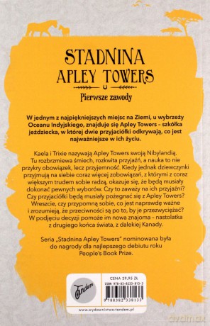 O mały włos. Stadnina Apley Towers (Tom 1) - Myra King [KSIĄŻKA]