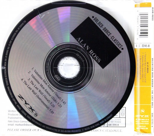 Valentino Mon Amour/The Last W (maxi-single) [CD]