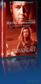 Pan i władca: Na krańcu świata / Braveheart: Waleczne serce BOX [2DVD]