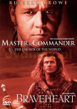 Pan i władca: Na krańcu świata / Braveheart: Waleczne serce BOX [2DVD]