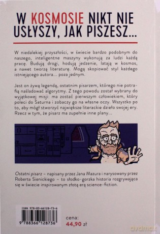 Ostatni pisarz - Jan Mazur, Robert Sienicki [KOMIKS]