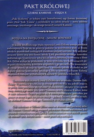 Pakt Królowej. Czarne Kamienie. Księga 10 - Anne Bishop [KSIĄŻKA]