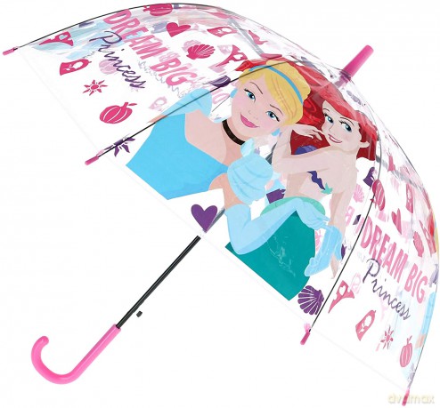 Parasolka Disney Princess 18cali przezroczysta