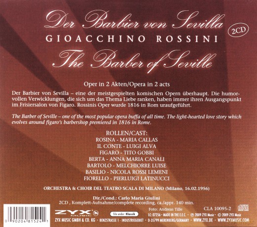 Barbier von Sevilla, Der [2CD]