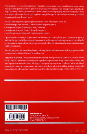 Postępowanie w sprawach z zakresu prawa pracy [KSIĄŻKA]